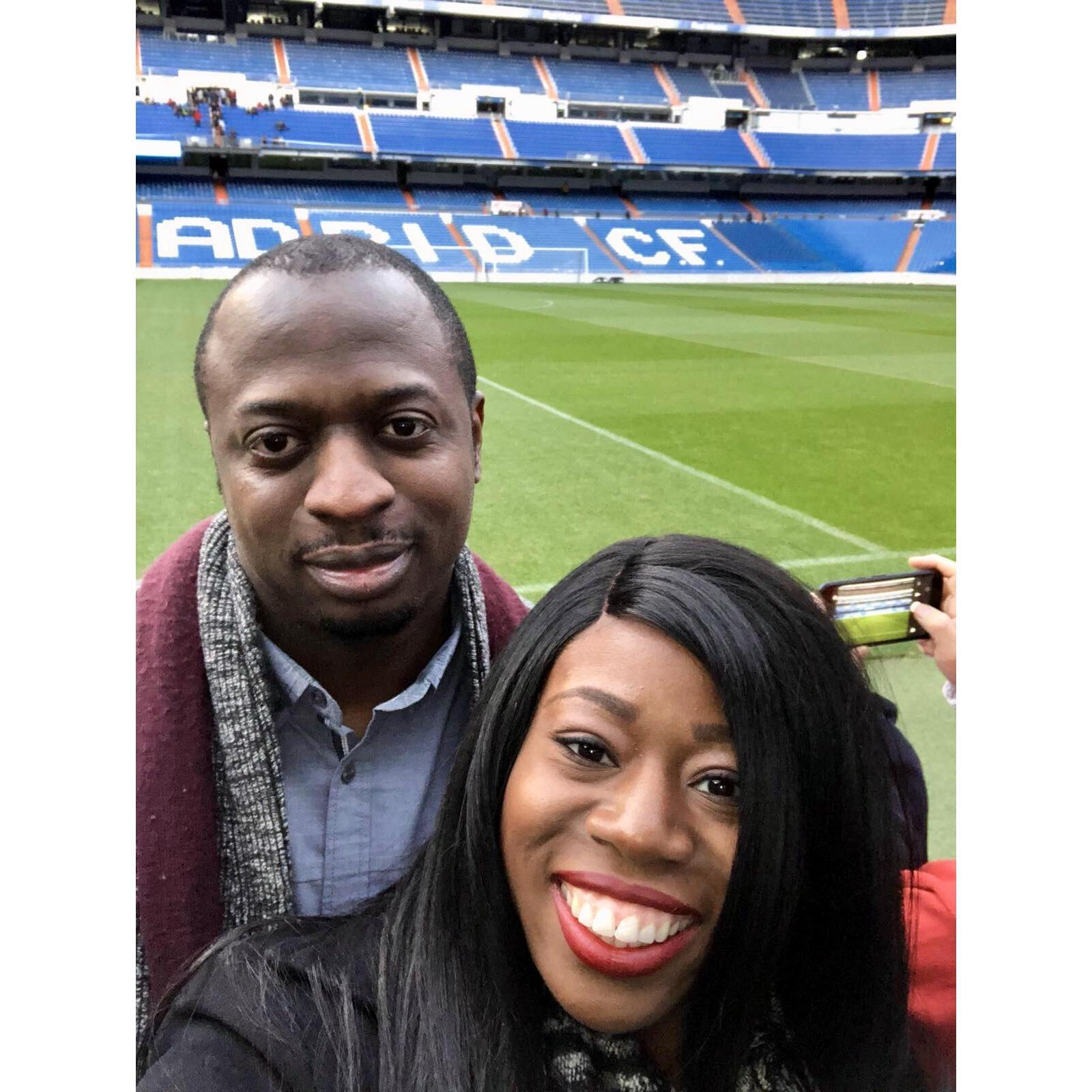 Santiago Bernabeu Stadium Madrid