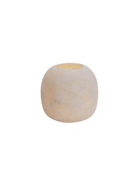 Small Alabaster Stone Candleholder