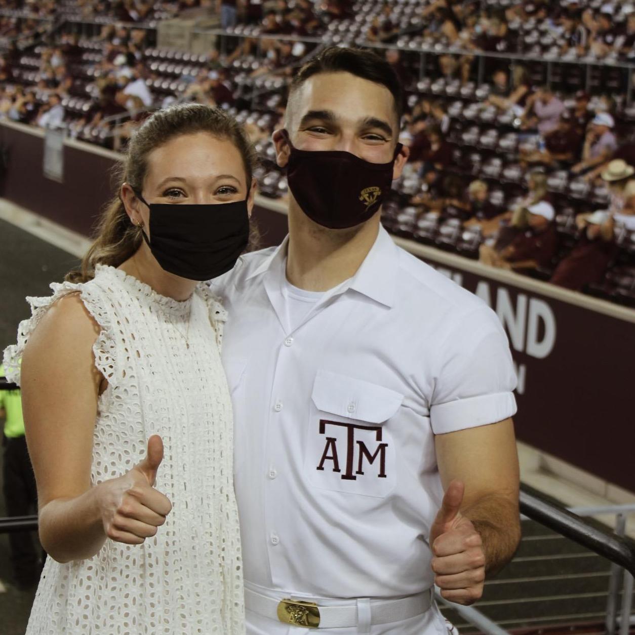Oct 2020: A&M beat Florida in the midst of Covid in Kyle Feild!