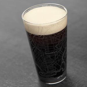 Mappy Brooklyn Glassware