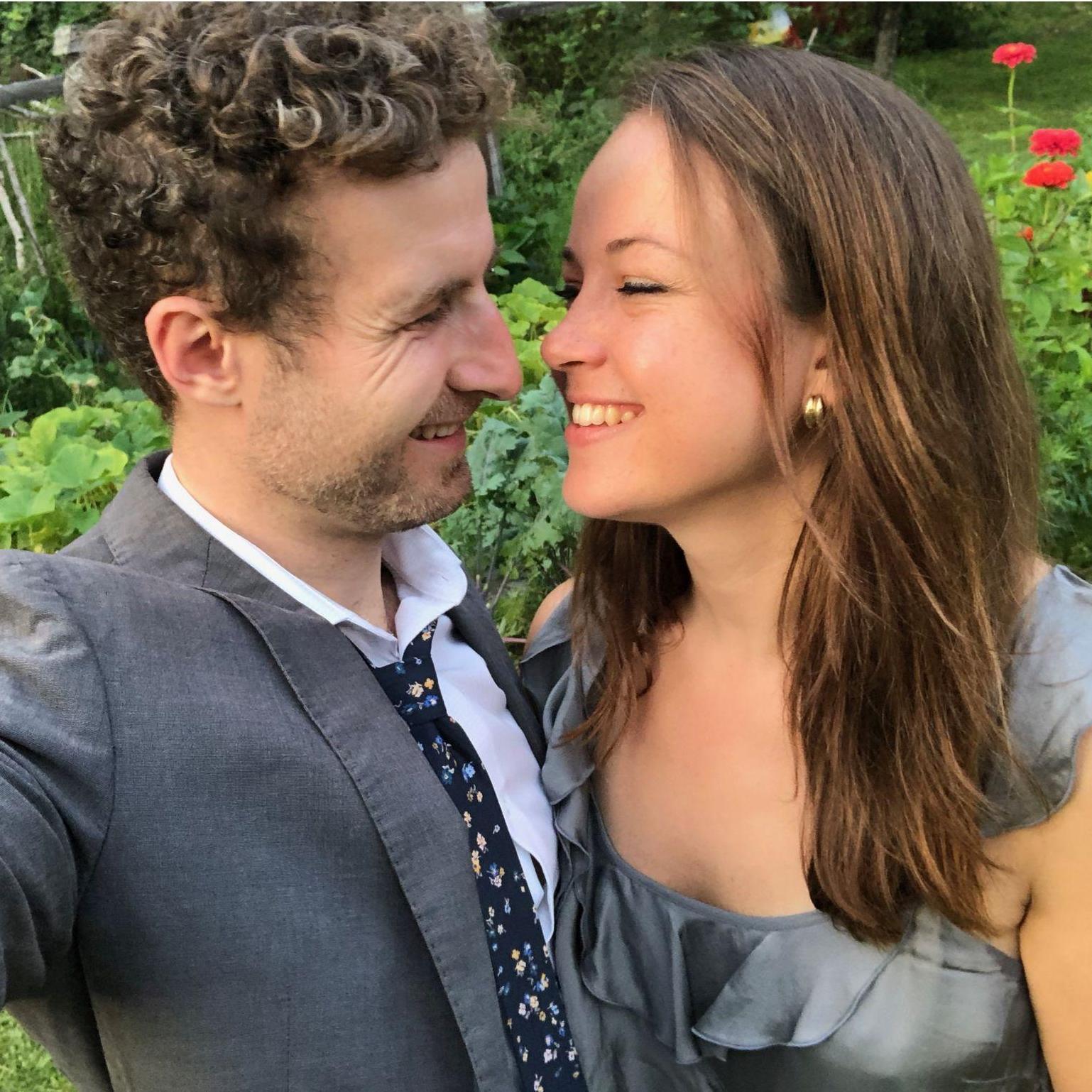 at Heather & Sean's wedding in Vermont!