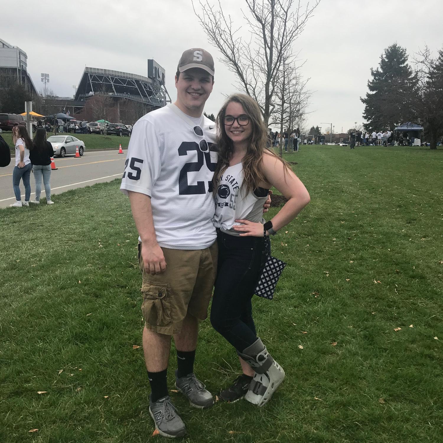 We loved going to football games while we were students