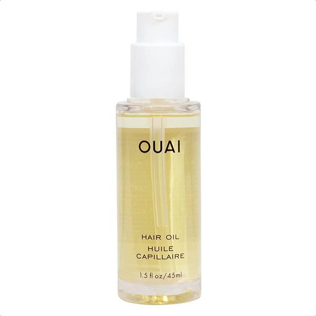 OUAI Hair Oil, Multitasking Oil Protects from UV/Heat Damage and Frizz, Adds Mega Shine and Smooths Split Ends. Safe for Colored Hair. Free from Parabens, Sulfates and Phthalates (1.5 oz)