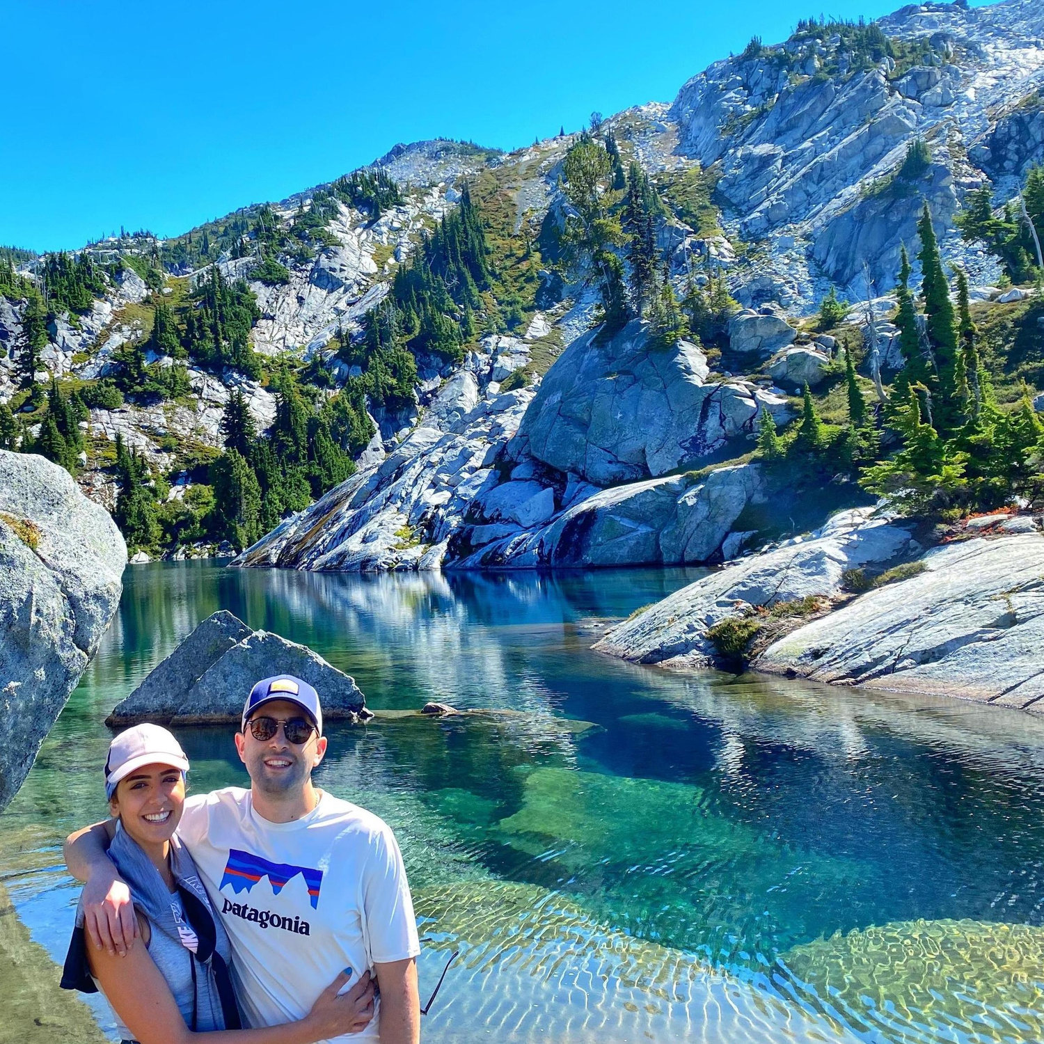 Alisar's first 4,000 feet of elevation hike! Robin Lake, WA