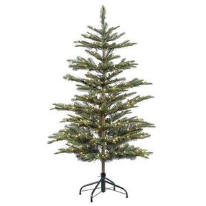 Pre-lit Aspen 4.5' Green Fir Artificial Christmas Tree with 250 Clear Lights with Stand