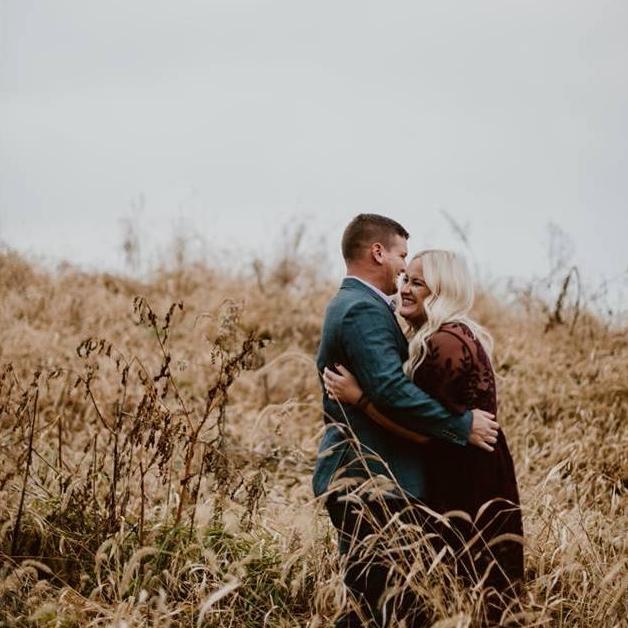 We could not get through this engagement session without laughing.