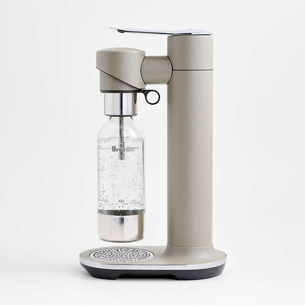 Breville ® InFizz Fusion Sparkling Beverage Maker with CO2 Canister in Almond Nougat