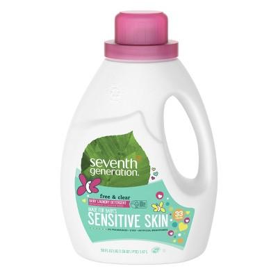Seventh Generation Free & Clear Natural Laundry Detergent - 50 fl oz