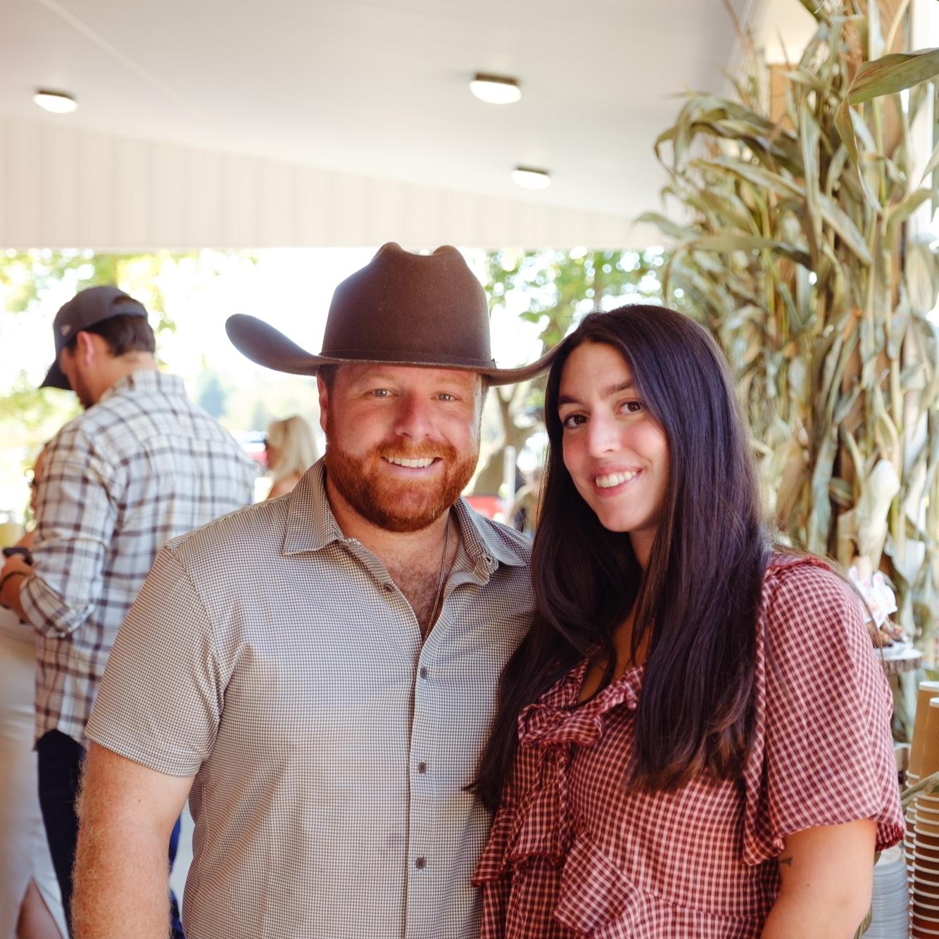 First party hosted at the farm!
