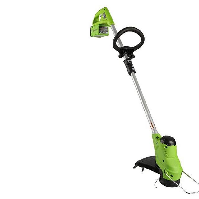 Greenworks 40V 12" TORQDRIVE String Trimmer, 2Ah USB Battery and Charger Included ST40B212