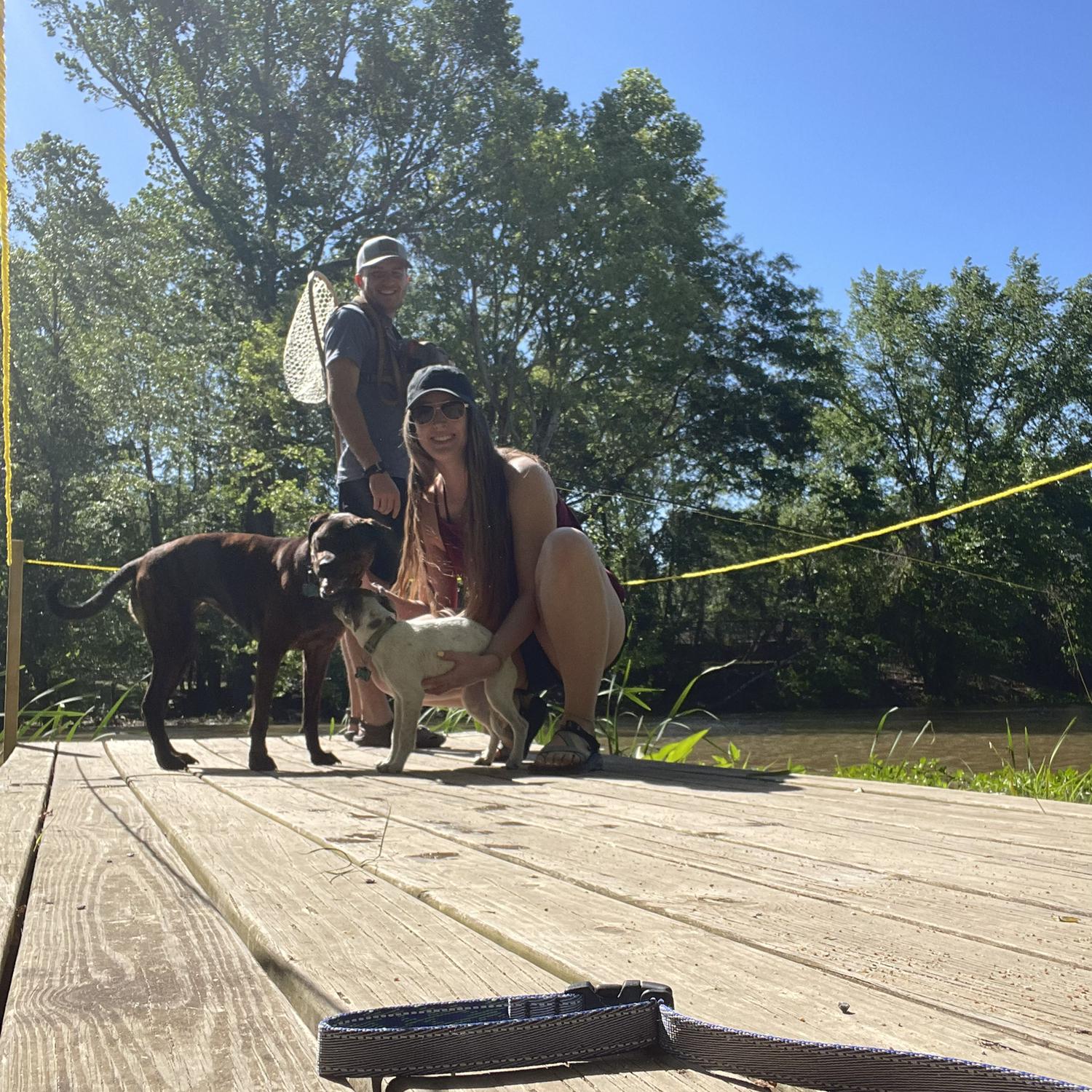 Our starting family (Rozy and Lily)