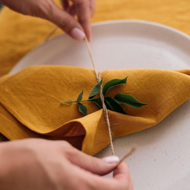 Linen cloth napkins Wedding linen napkins...