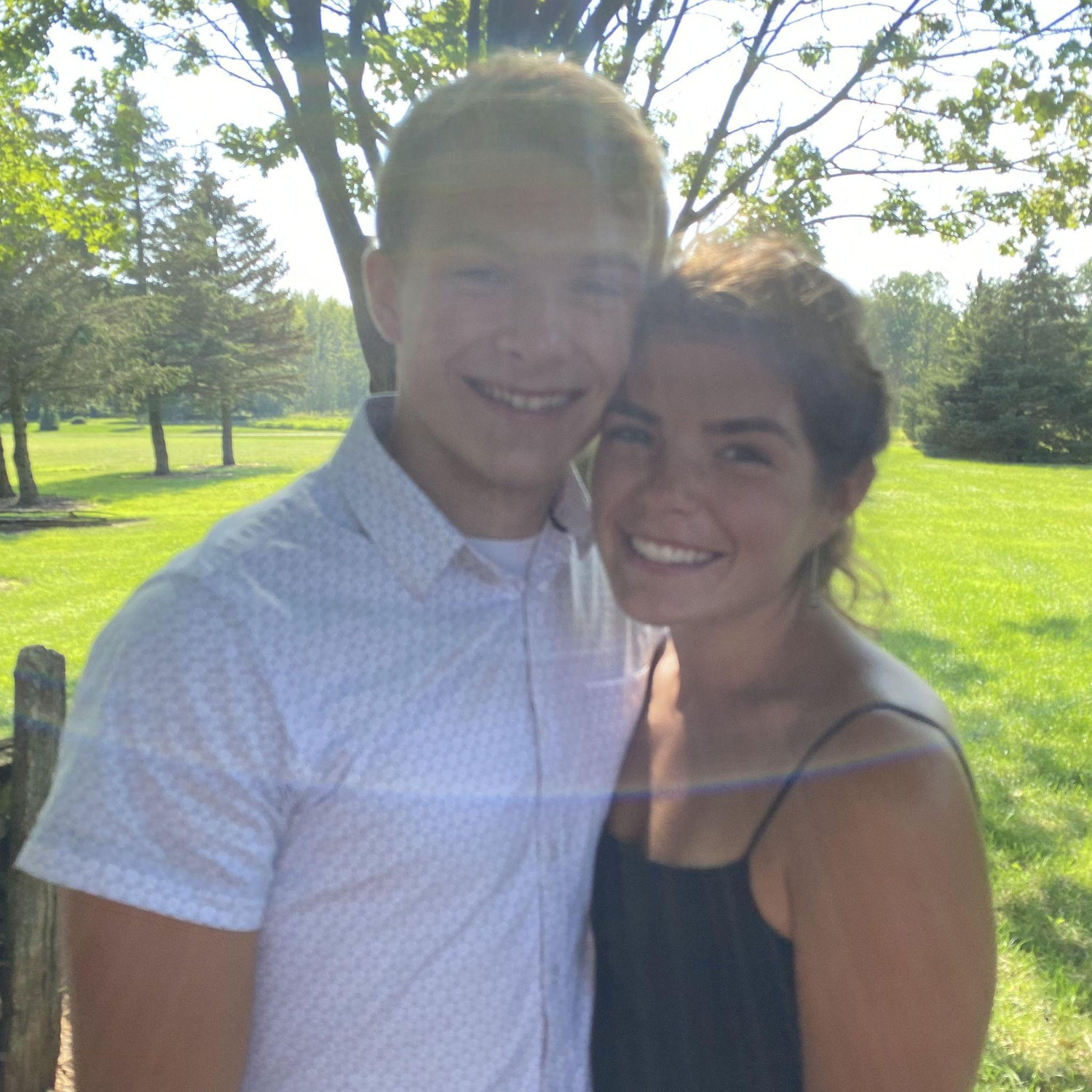 Attended our first wedding together