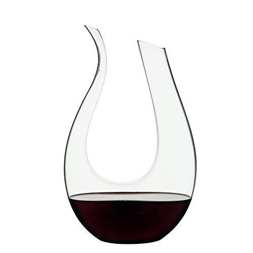 Wine Decanter, EraVino Premium Horn Wine Decanter - Crystal Wine Decanter.