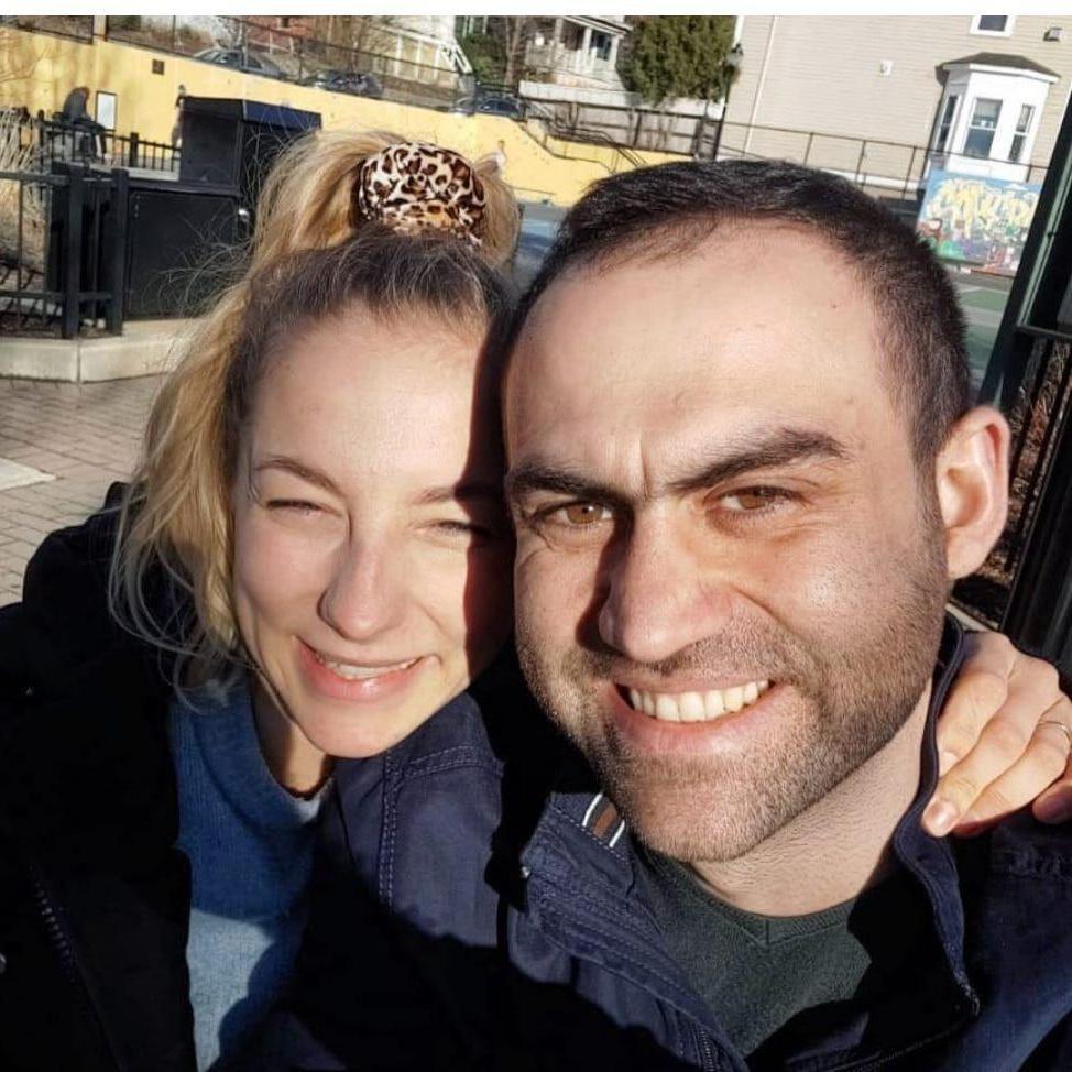 January 2020 - Our first picture together - Sunkissed