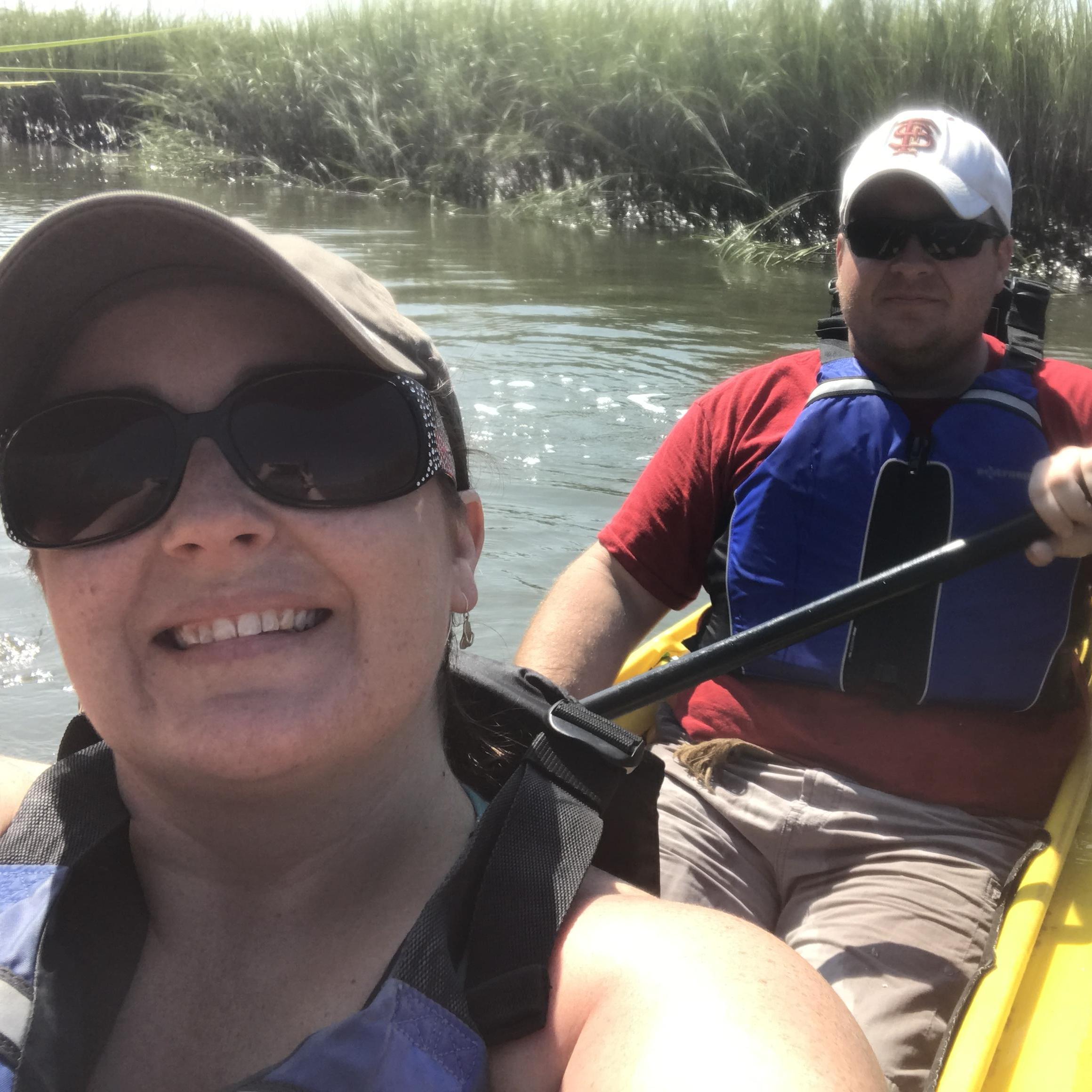 Kayaking in Charleston