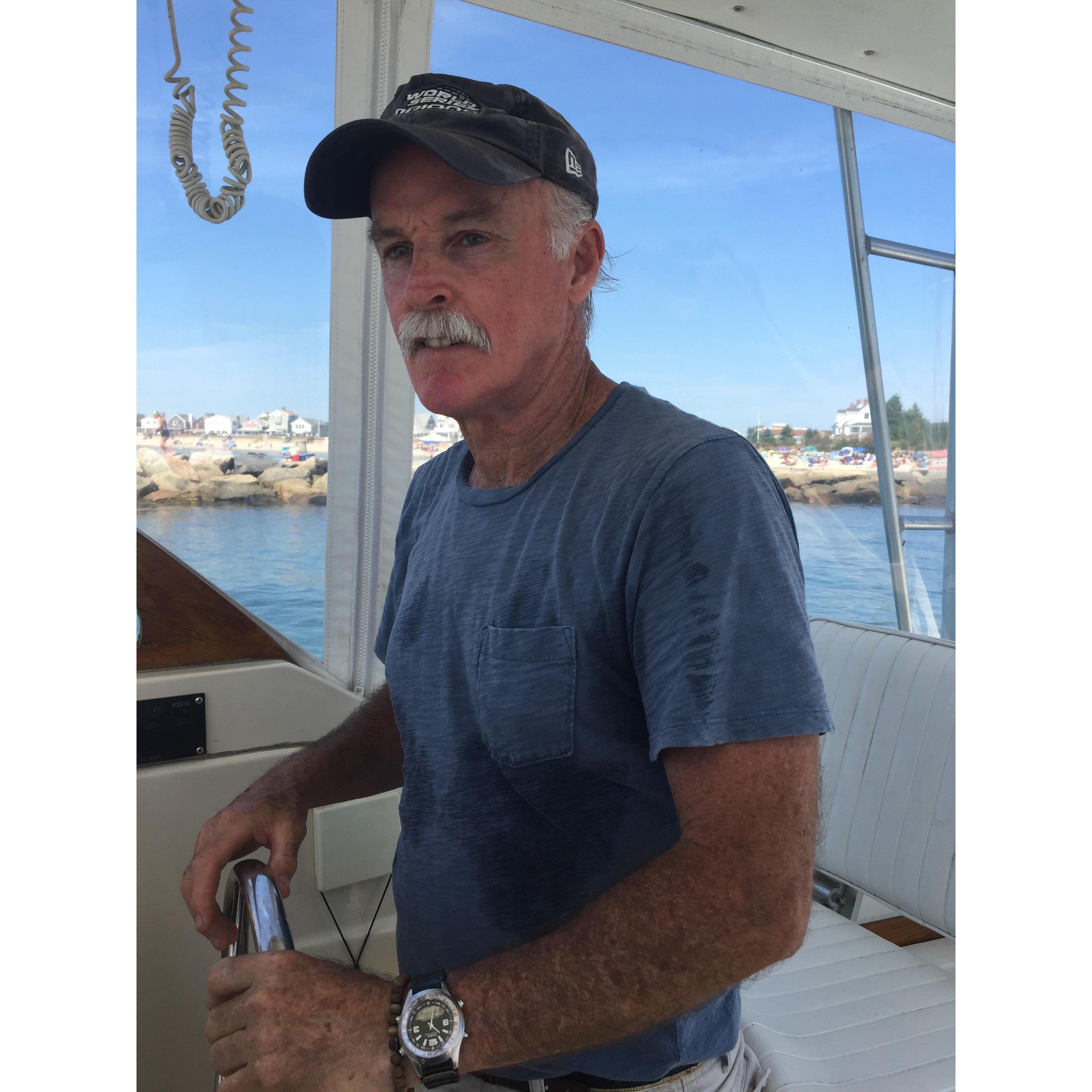 Captain of our boat One More....