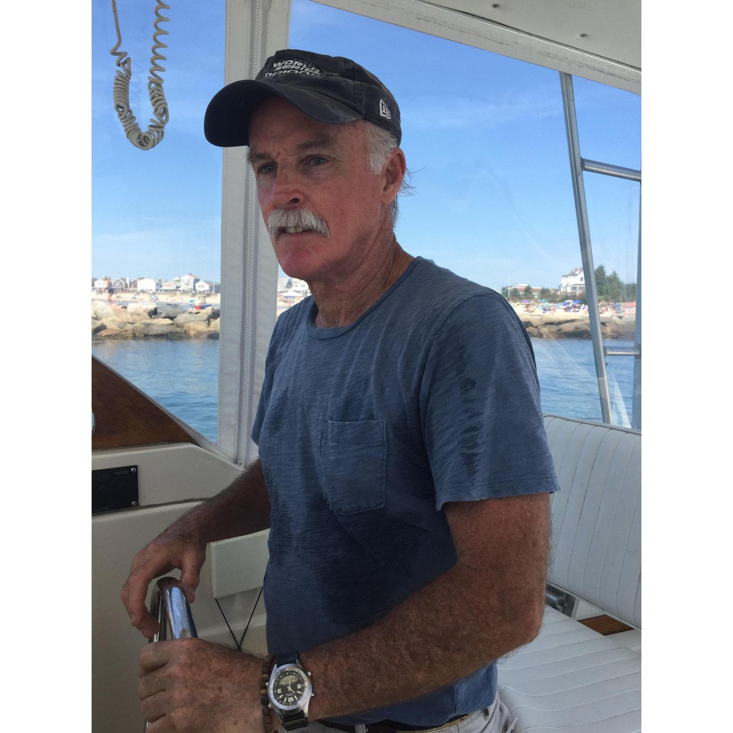Captain of our boat One More....