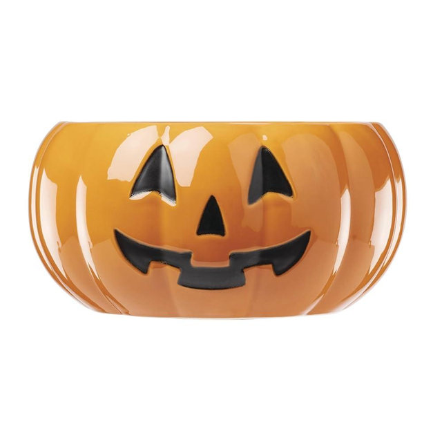 Lenox 896923 Vintage Halloween Figural Pumpkin Candy Bowl, Halloween