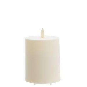 Premium Flicker Flameless Outdoor Candle, 3 x 4", Ivory