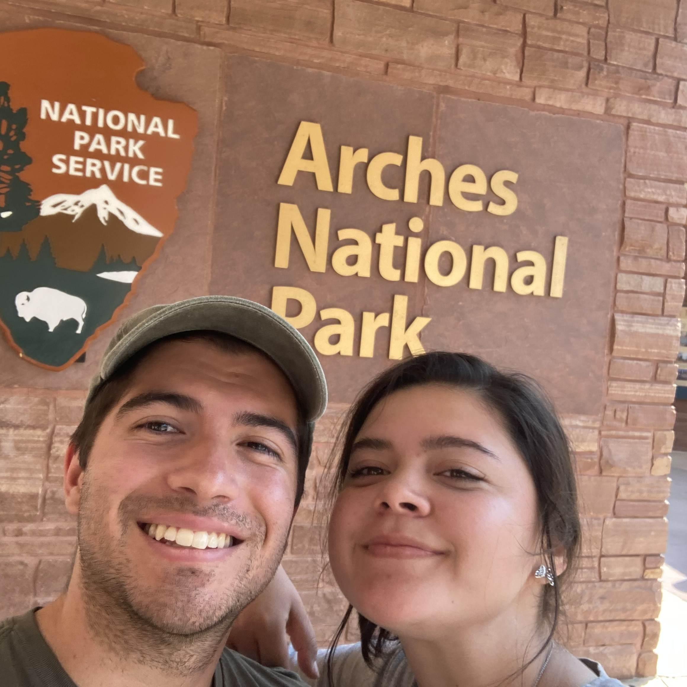 Arches in Utah, July 2021