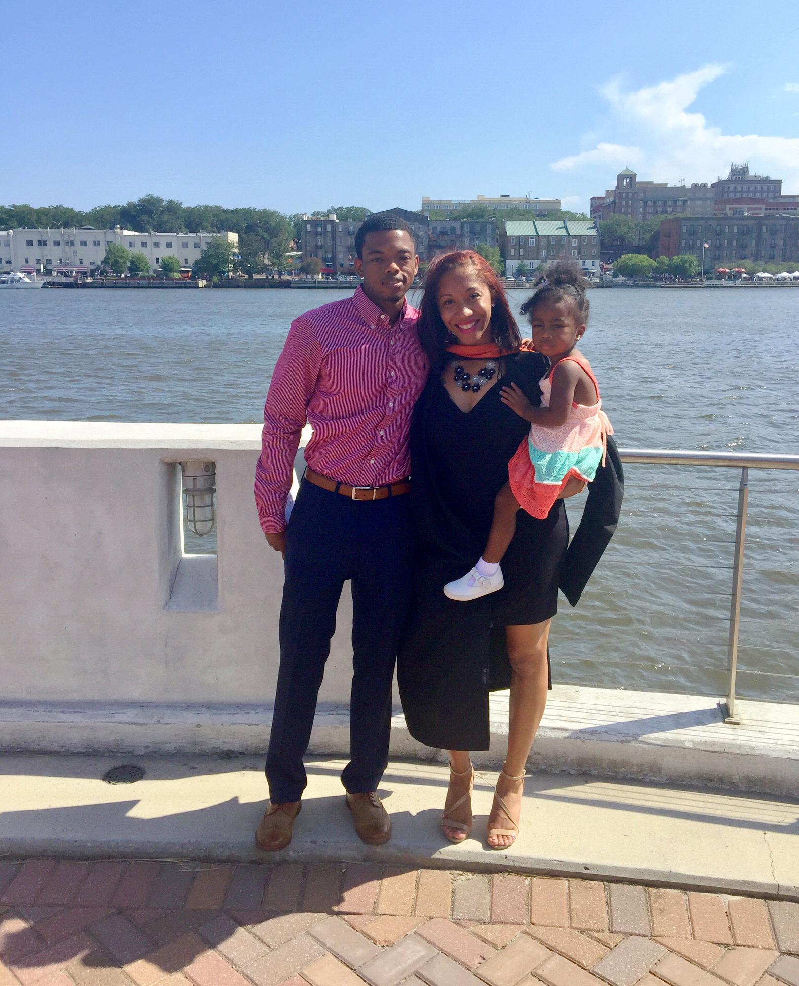 Symone's MBA graduation 2016
