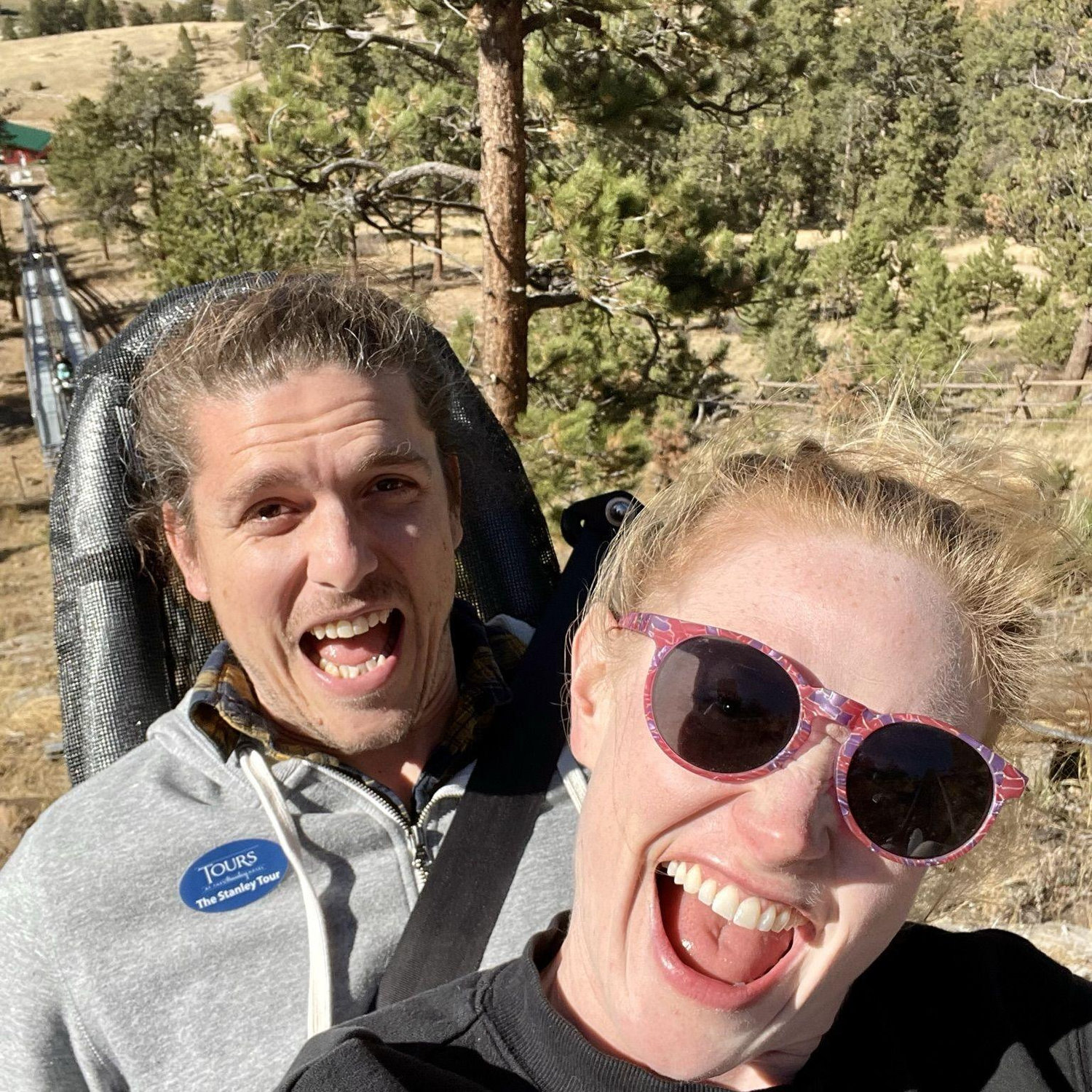 Alpine coaster in Estes Park