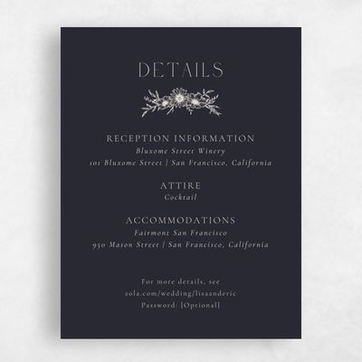 Ebony, Black Wedding Enclosure - Wiosna