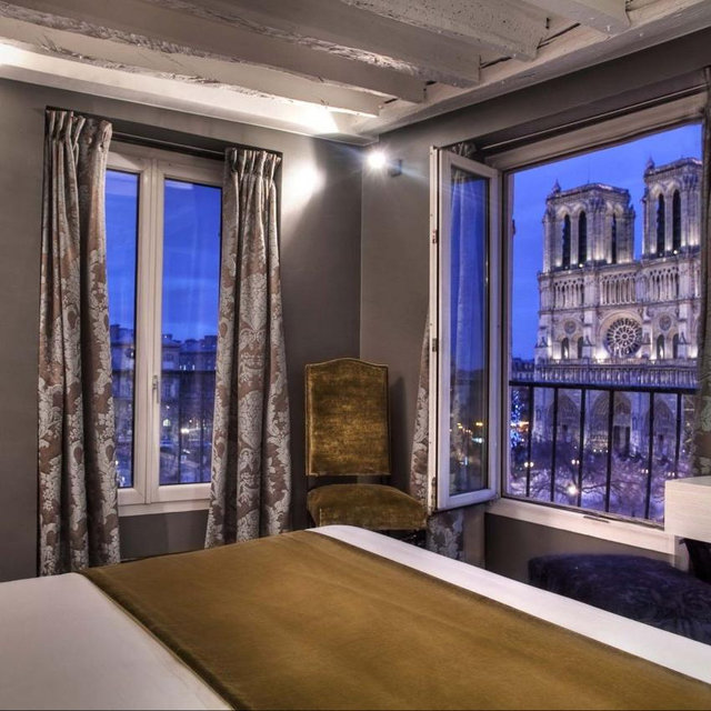 Paris Hotel Room for Honeymoon
