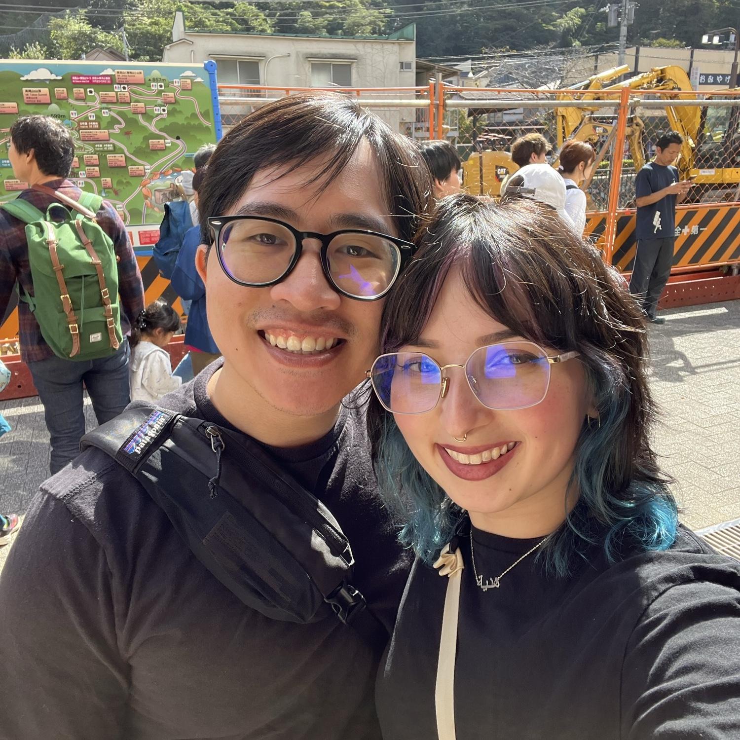 A quick photo before climbing our way up Takaosan Yakuōin Yukiji Temple.
Location: Mt. Takao, Tokyo Japan
Date: 10/14/2023