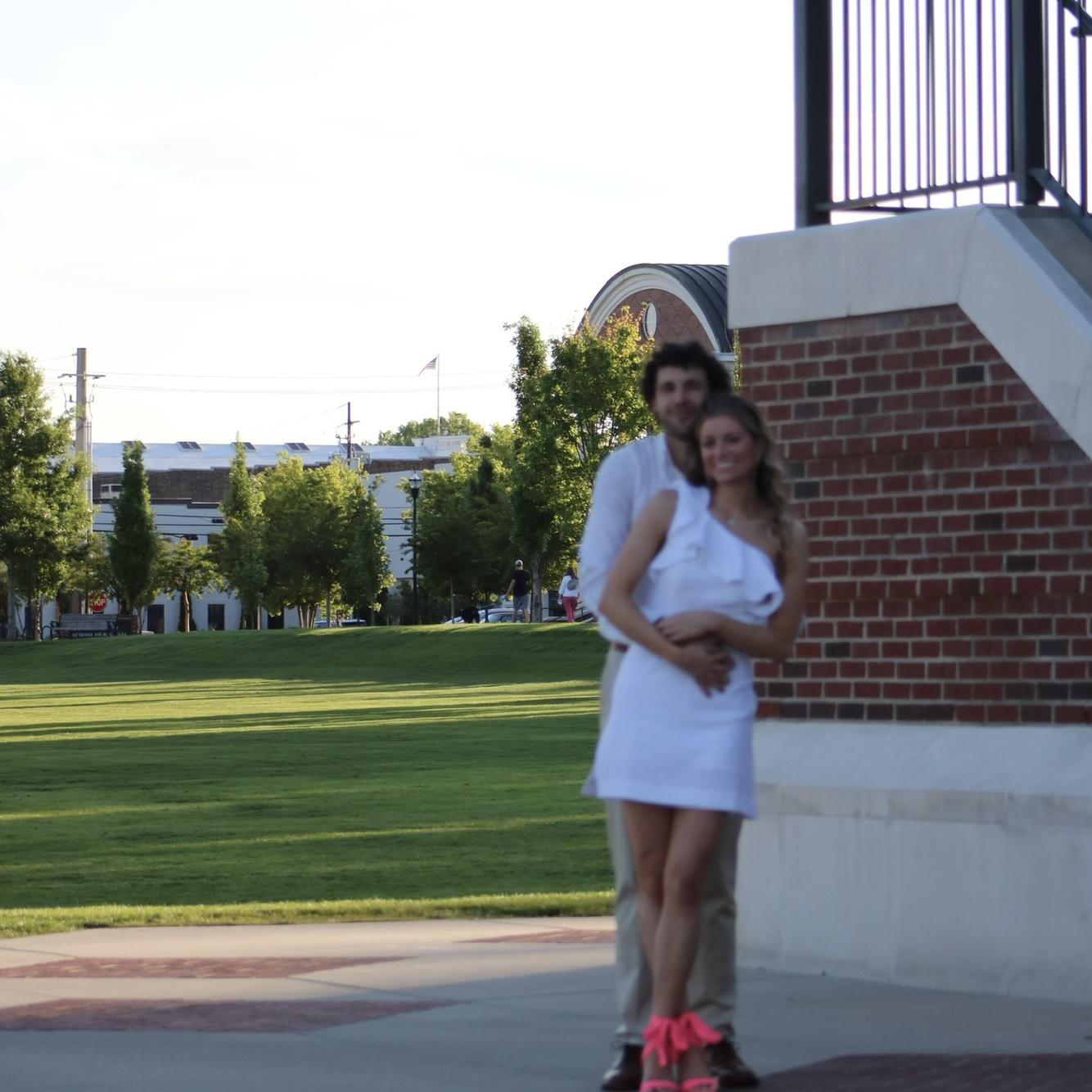 4/24/2024- Photo from MJ's senior pictures at Lee University in Cleveland, Tennessee.