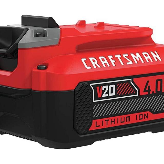 CRAFTSMAN V20 Lithium Ion Battery, 4.0-Amp Hour (CMCB204)