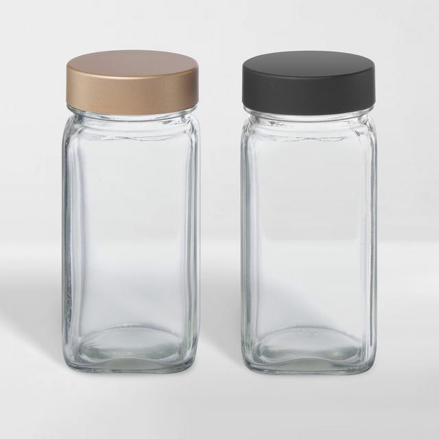 Spice Jar Sets (Color: Bronze)