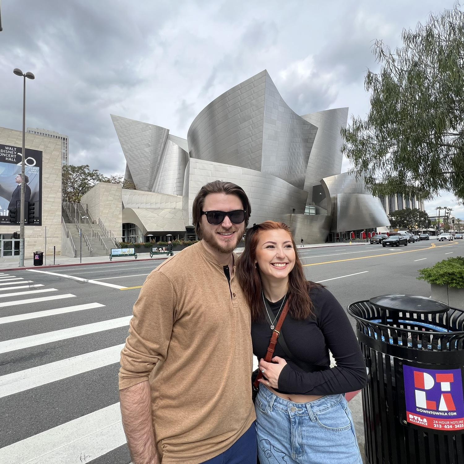 Walt Disney concert hall in California