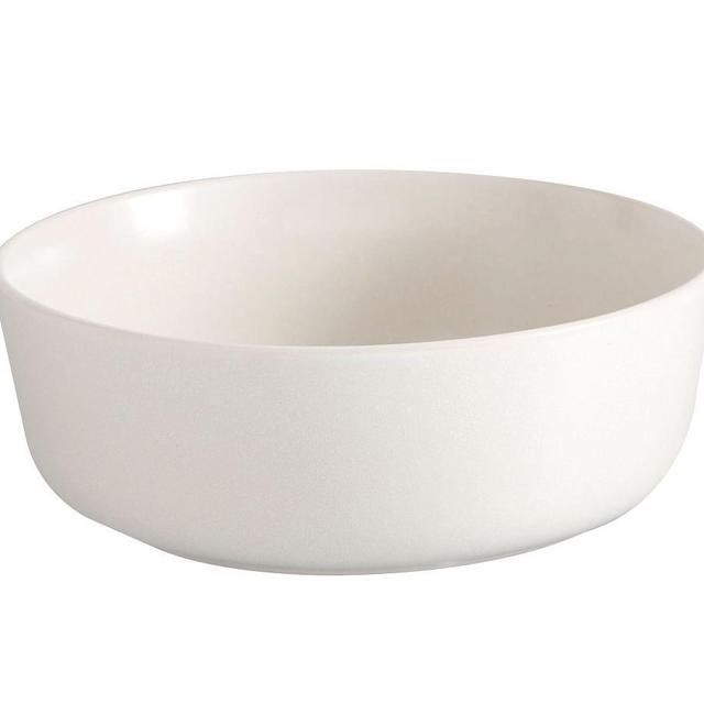 Mason Stoneware Meal Bowl, Single - Ivory