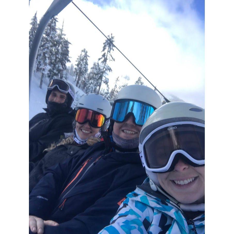 Yearly snowboarding trip with Brandi's brother, Nick and sister in-law, Julia.