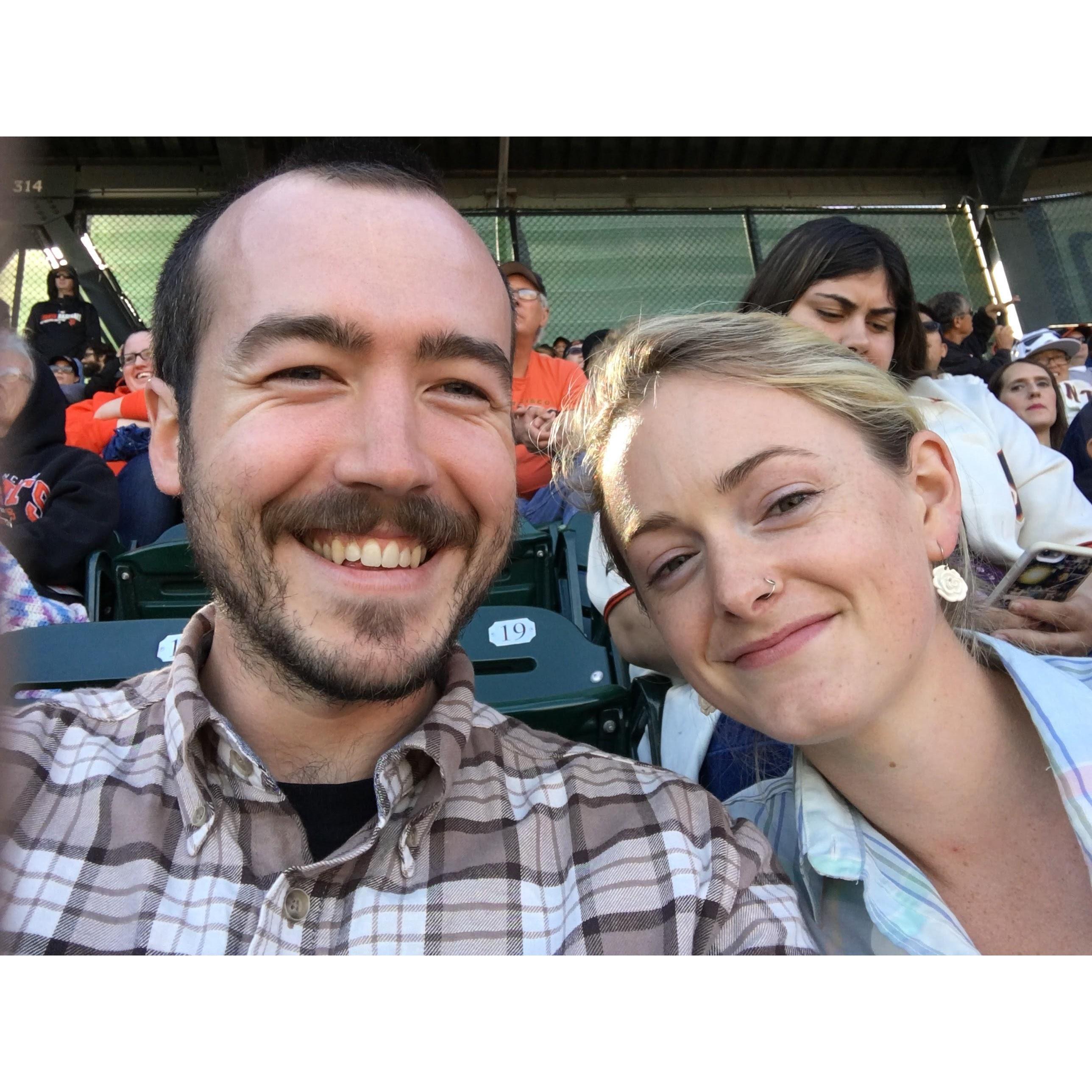 Giants game at AT&T Park, San Francisco, CA