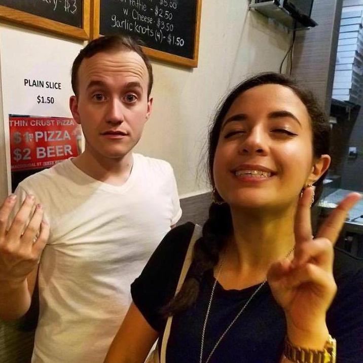 We honestly take our best photos at dollar slice joints.
