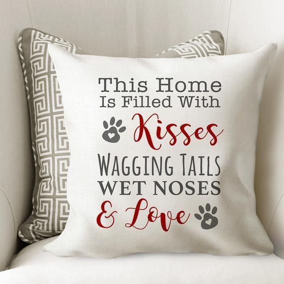 Dog House Throw Pillow