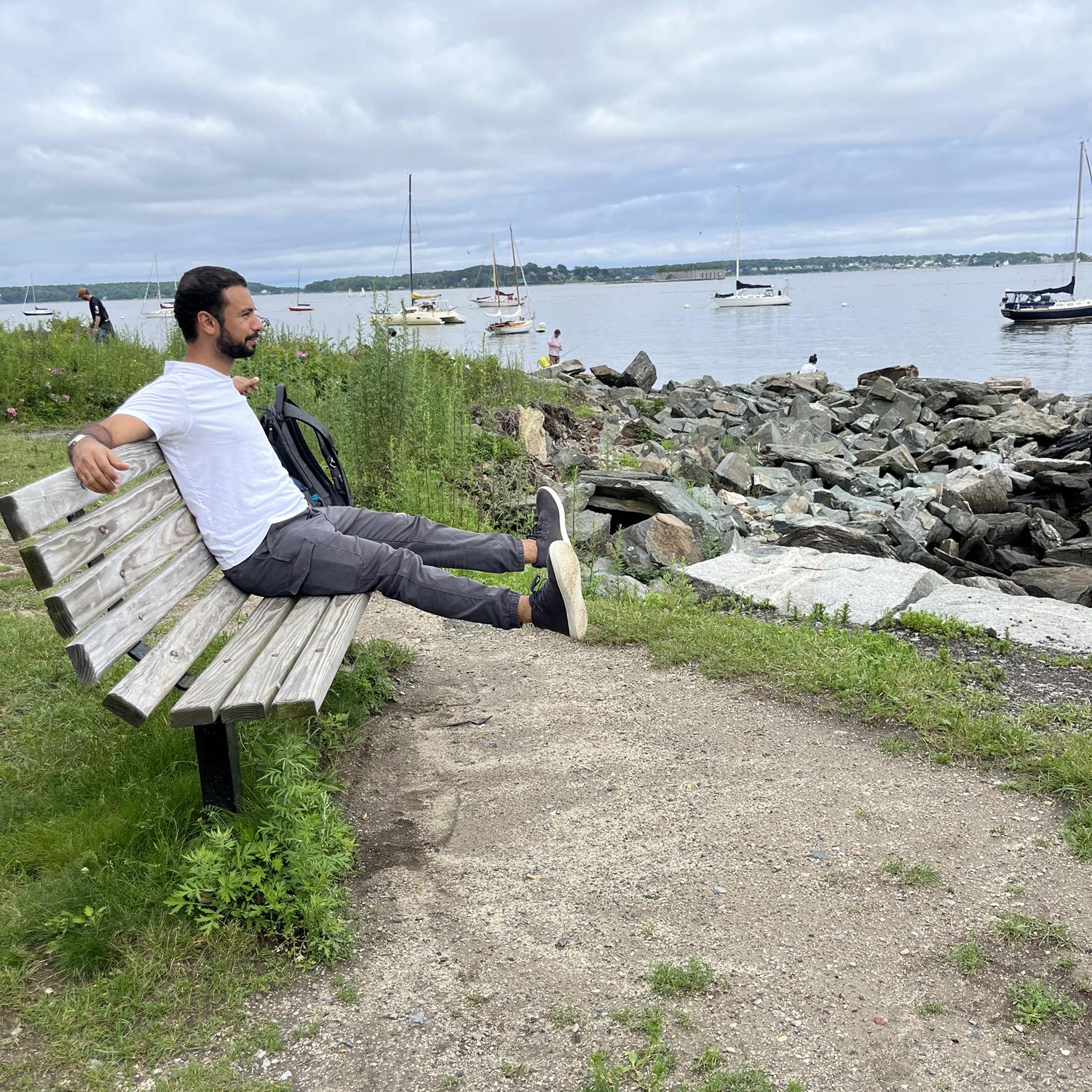 Ahmad’s first visit to Maine
