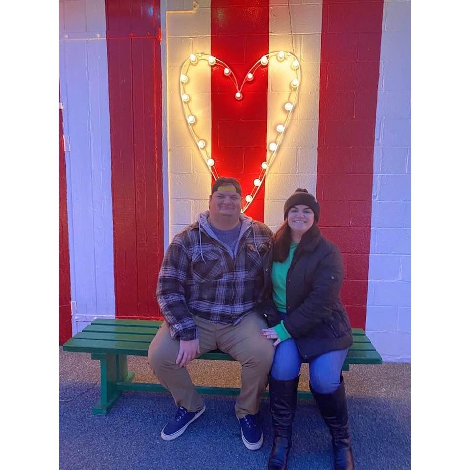 Ryan was suppose to purpose at Christmas Village but did it earlier