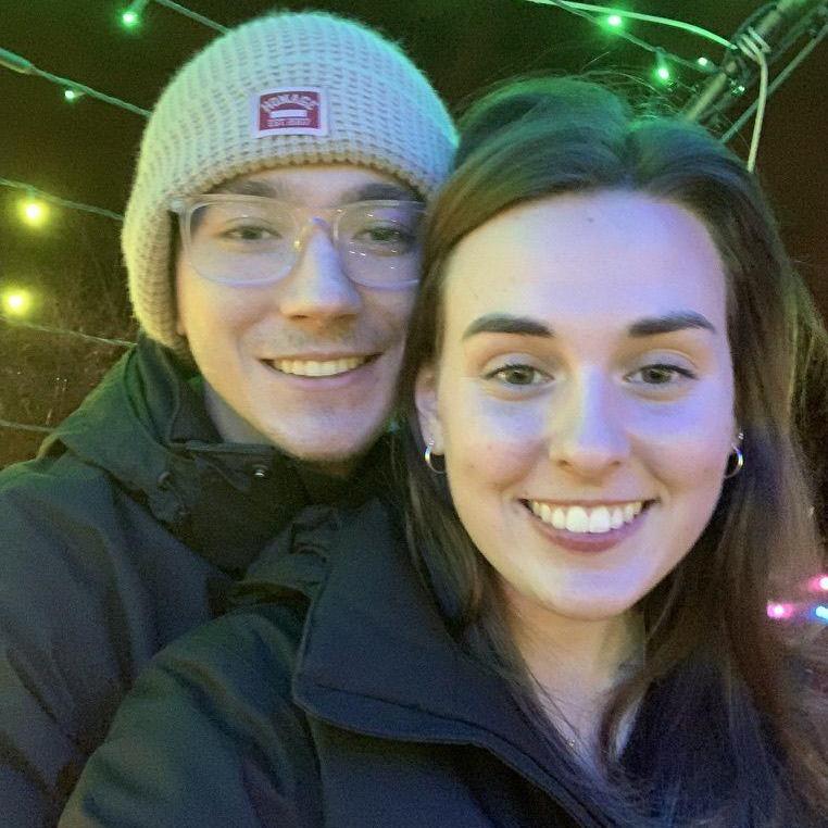 2021: Ollie and Hannah's first time visiting the Franklin Park conservatory, when Ollie said "I'm falling in love with you" for the first time