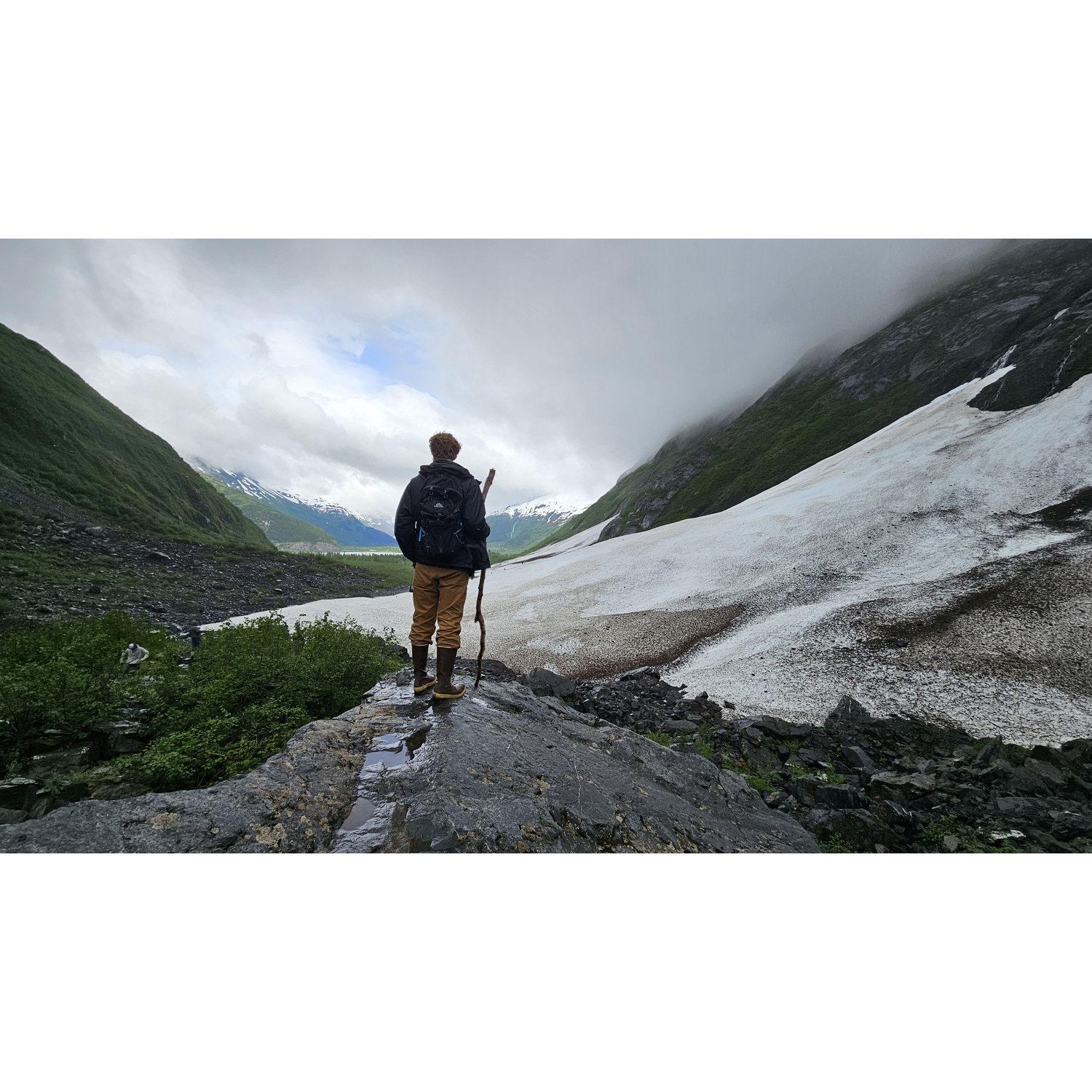 Moses going to split the glacier?