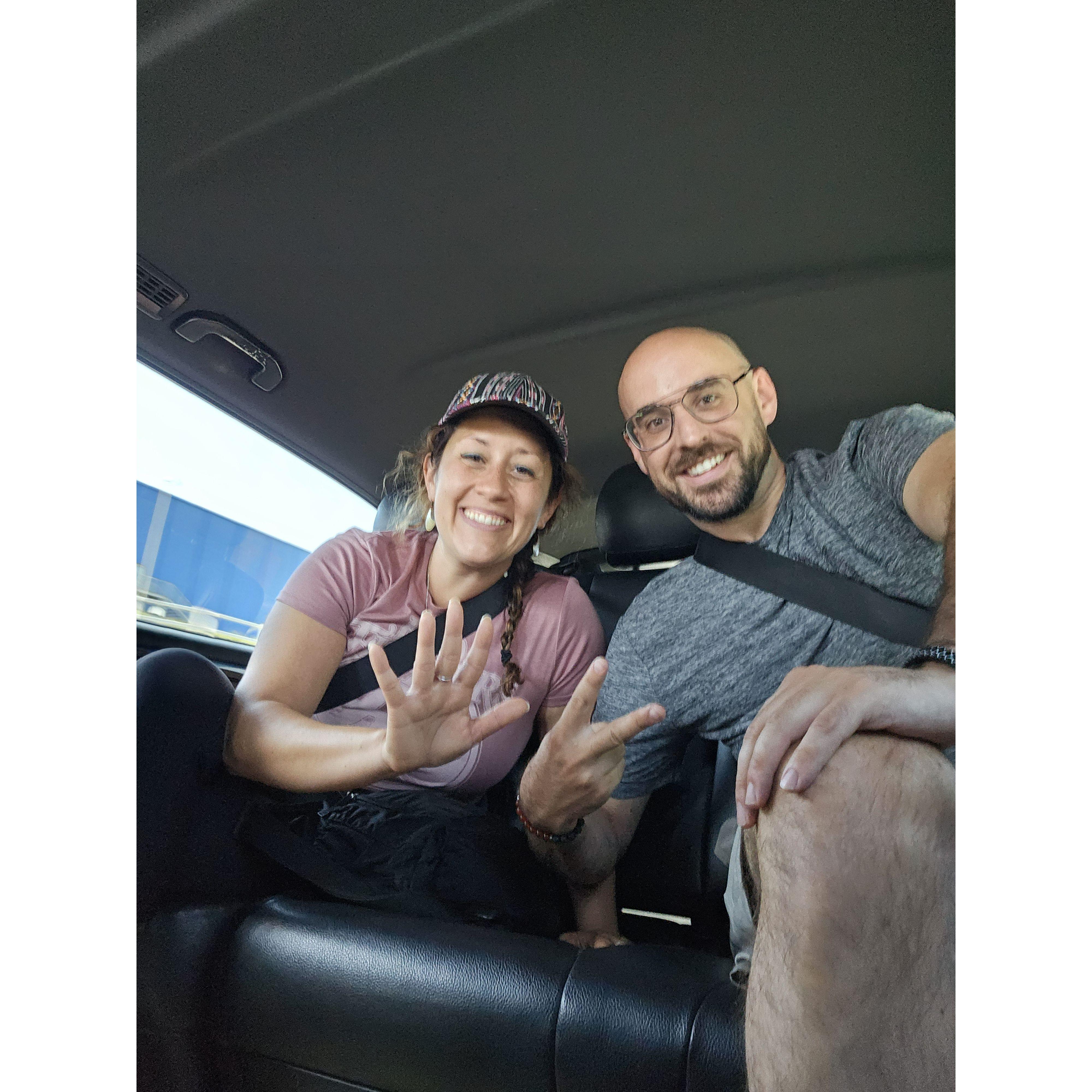 Spending 5 weeks traveling together was amazing. We valued every minute of it!