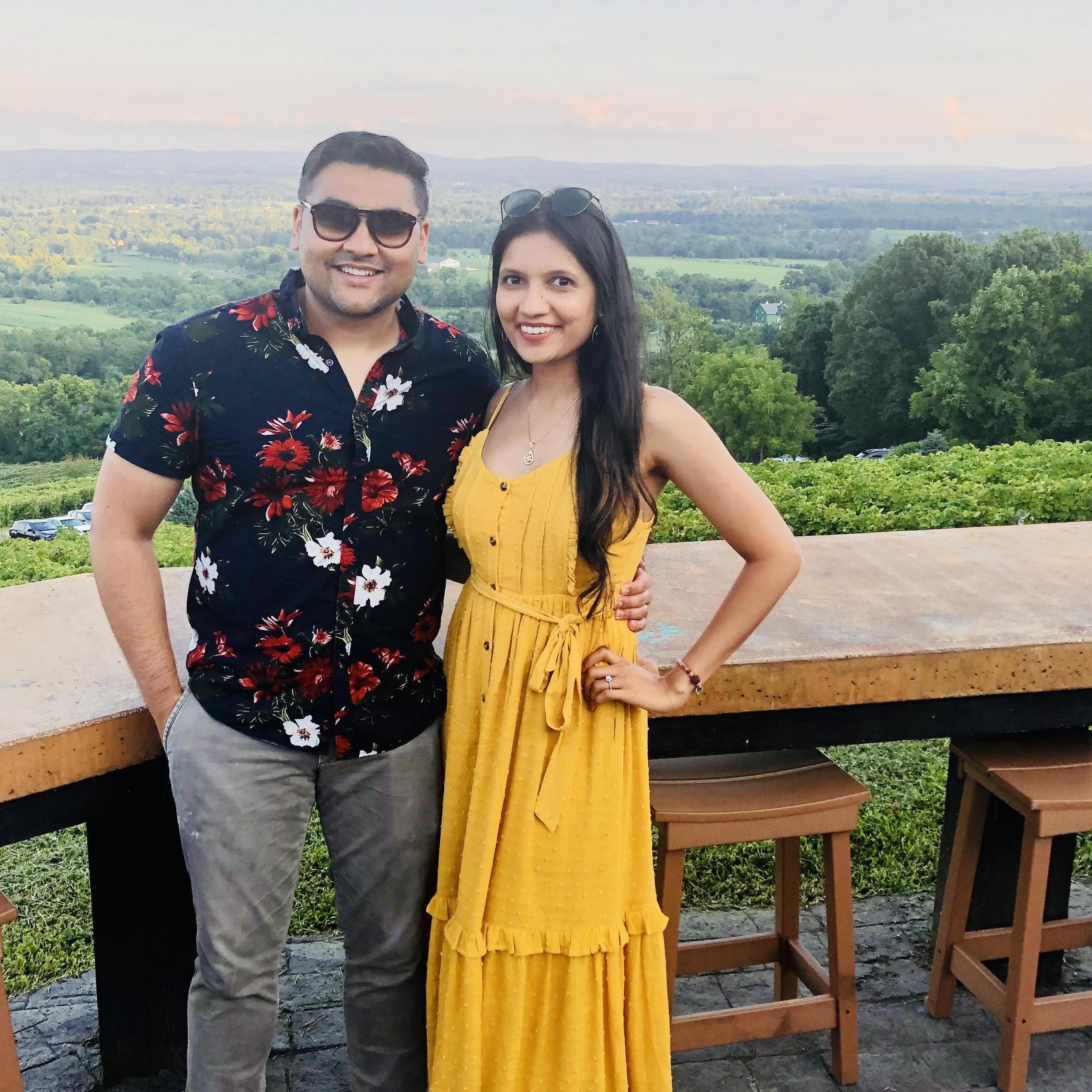We can never say no to a vineyard