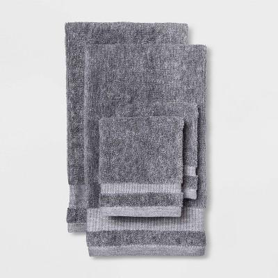 4pk Hand & Wash Towel Set Flat Gray - Made By Design™