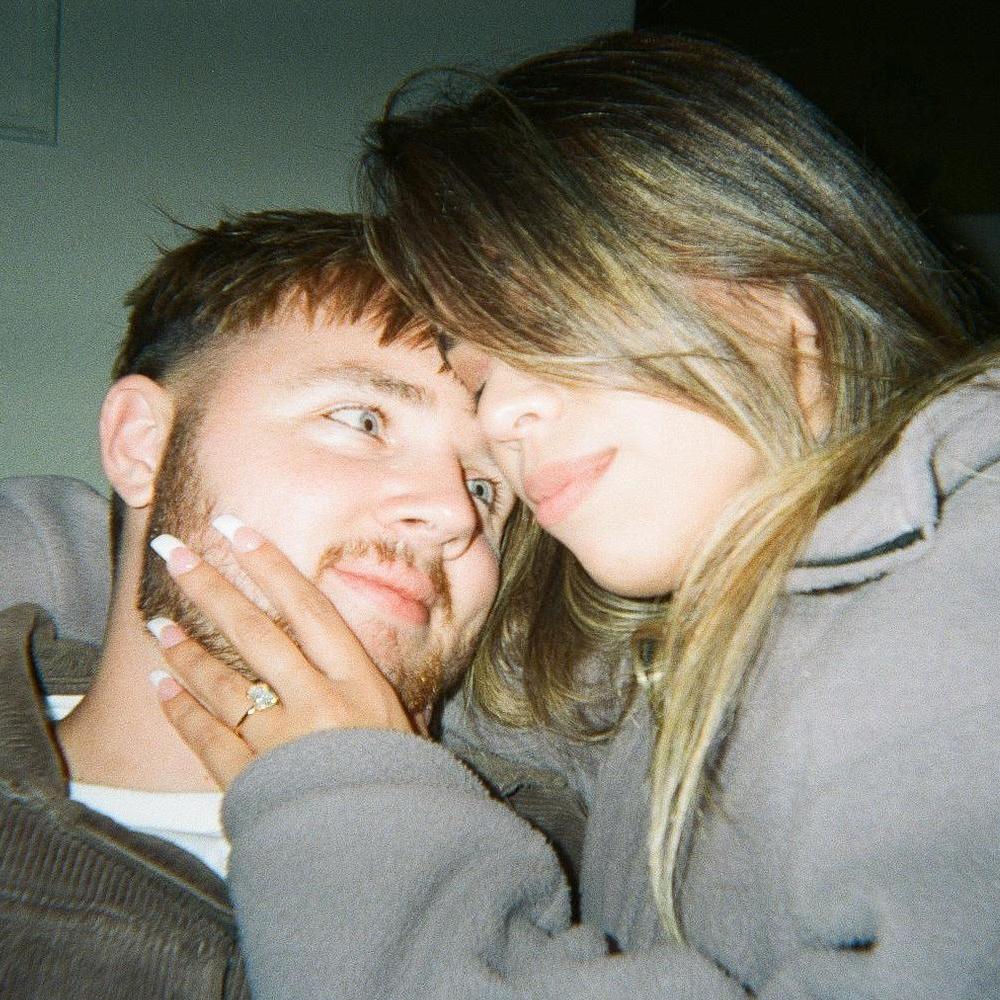 The night we got engaged!