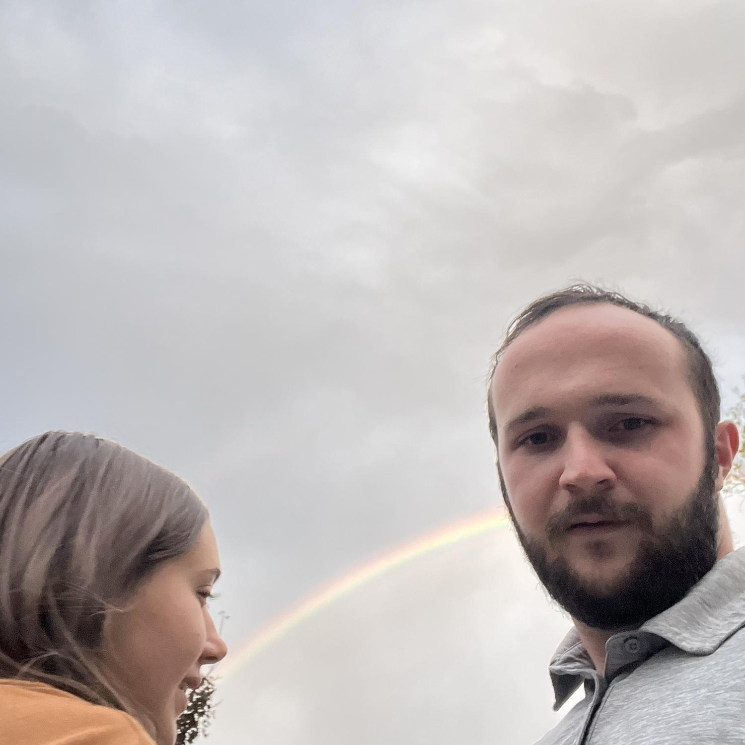 We saw a triple rainbow soon after our study through Genesis 9! God is good!