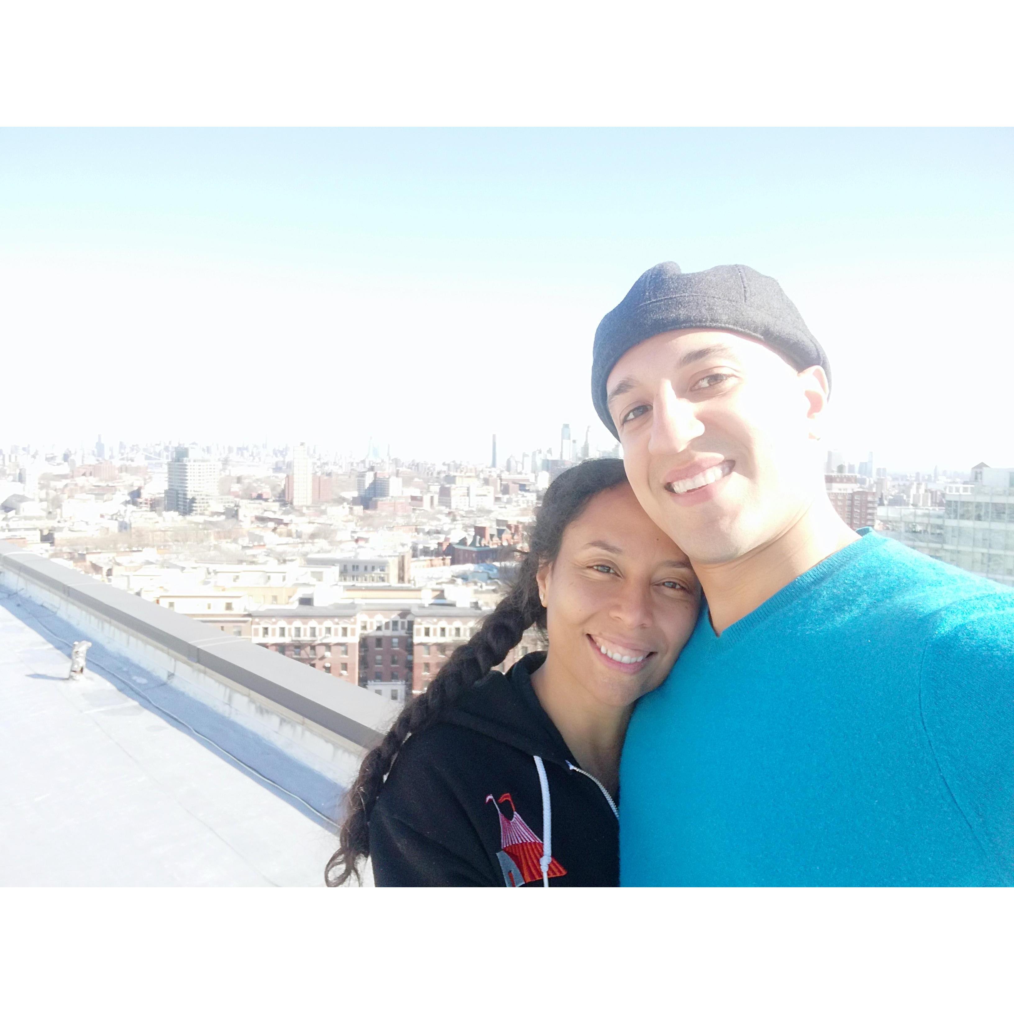 One of our first pics together!