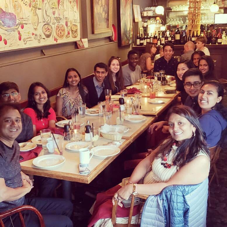 (Summer 2018) Kinjal spends another summer in Seattle. Avi and Kinjal are together for Kinjal's 21st birthday! Kinjal's family flew down from Singapore!